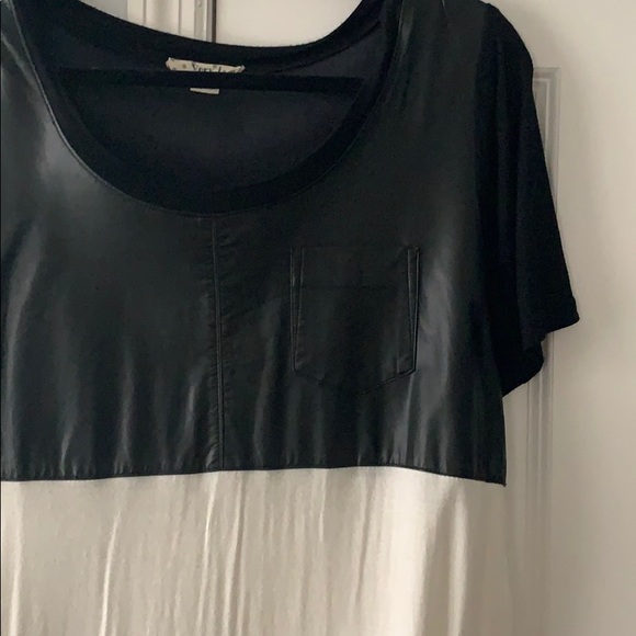 Leather t-shirt - Picture 2 of 3